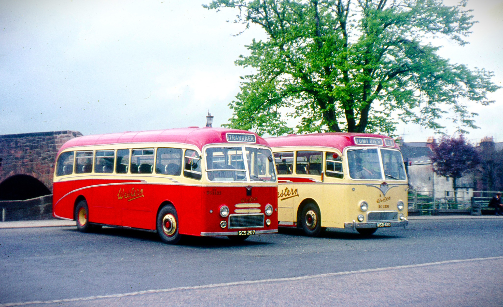 John - Dumfries Bus Station on The Whitesands. (1) 7/67. An interesting ...