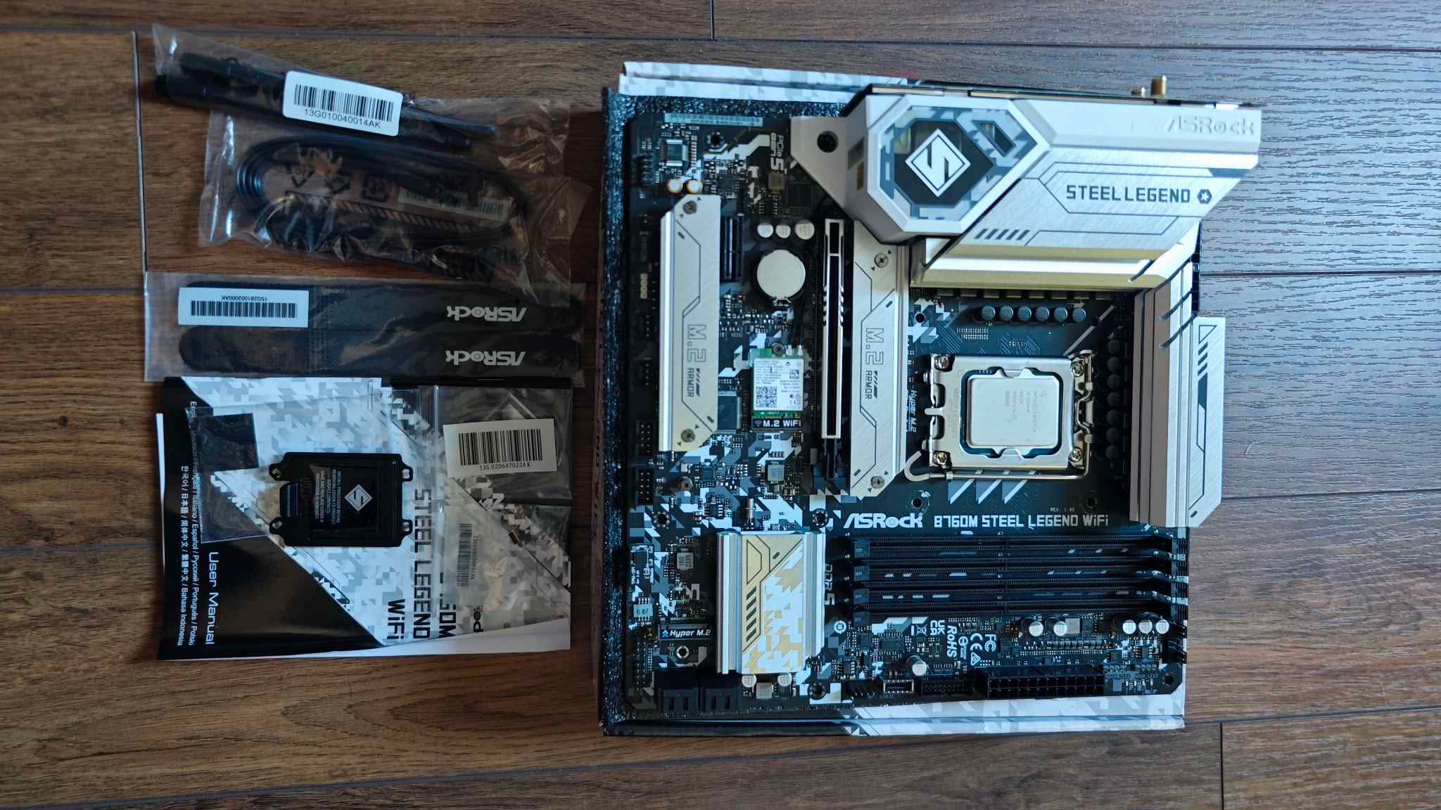 I5 12400f + Asrock B760M Steel legend WiFi + Scythe Kotetsu Mark 