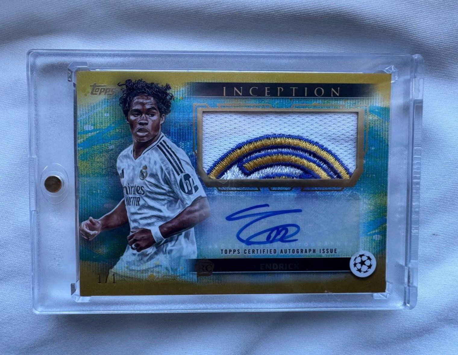 Trading 1/1 RC auto patch for Messi/CR7 auto