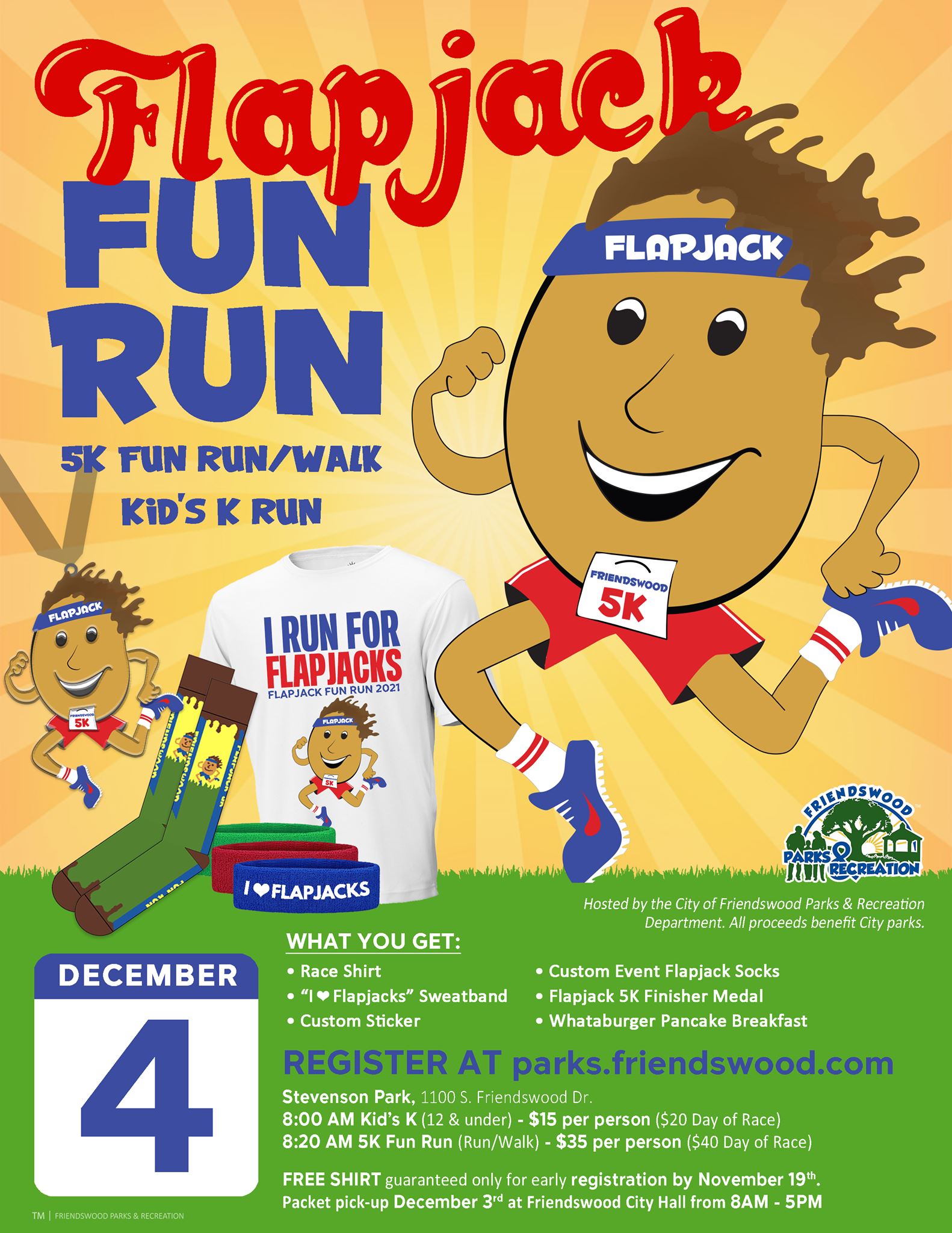 City - Registration is now available for this year's in person Flapjack ...