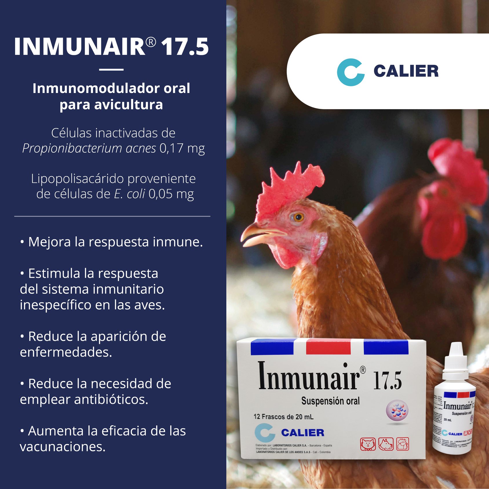 Inmunair 17.5 es un... - Laboratorios Calier Colombia