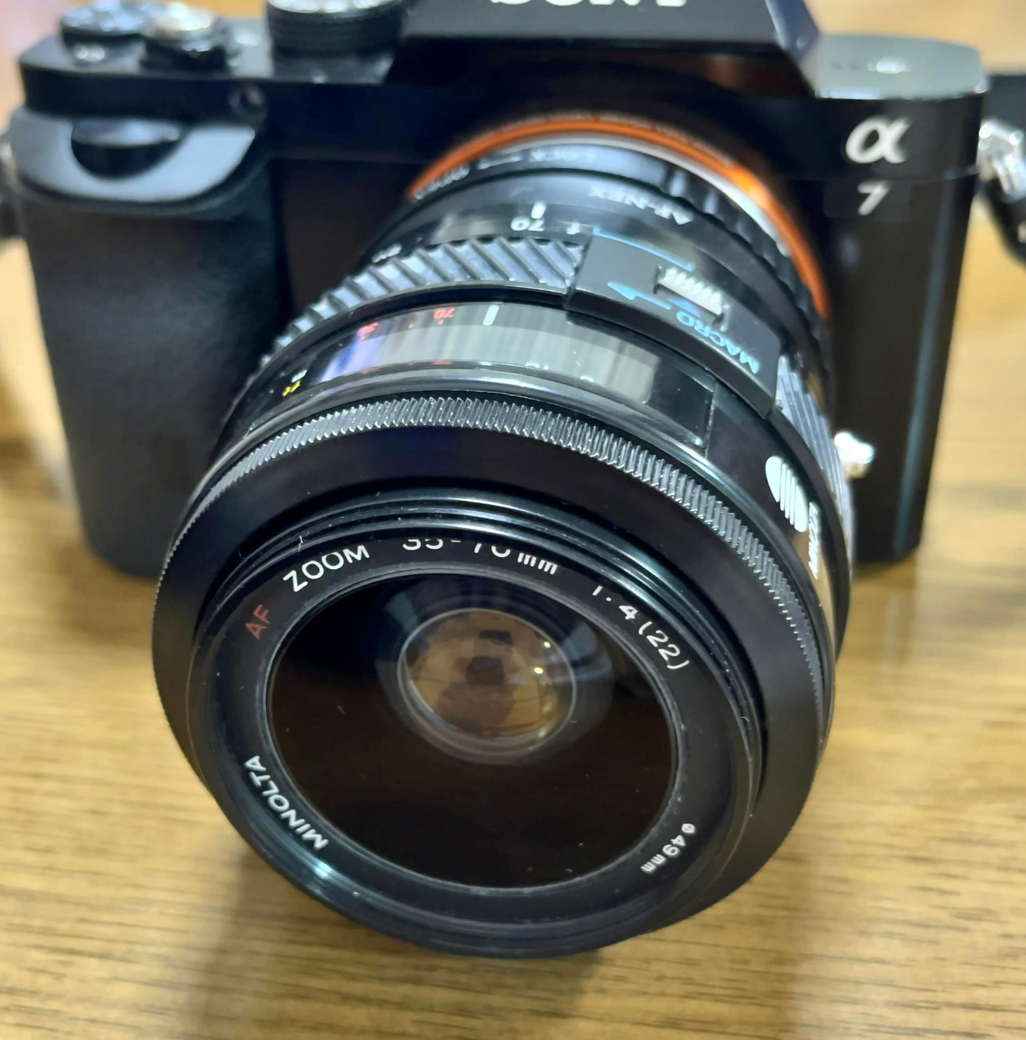 Minolta AF 35-70mm F4 lens review on Sony A37 camera