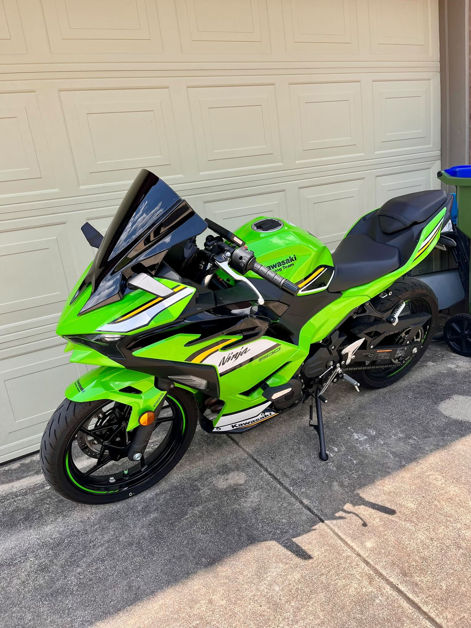 This is a 2024 Kawasaki EL 450 non ABS with 2872 miles that I