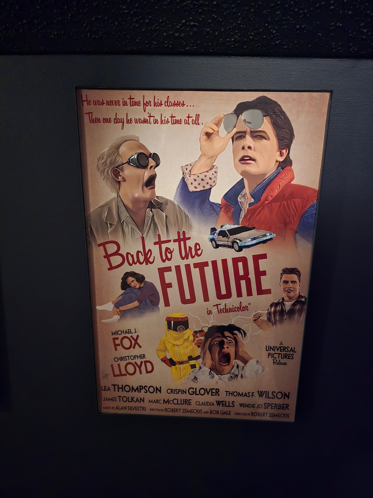 Back to the Future Part II poster from 1989