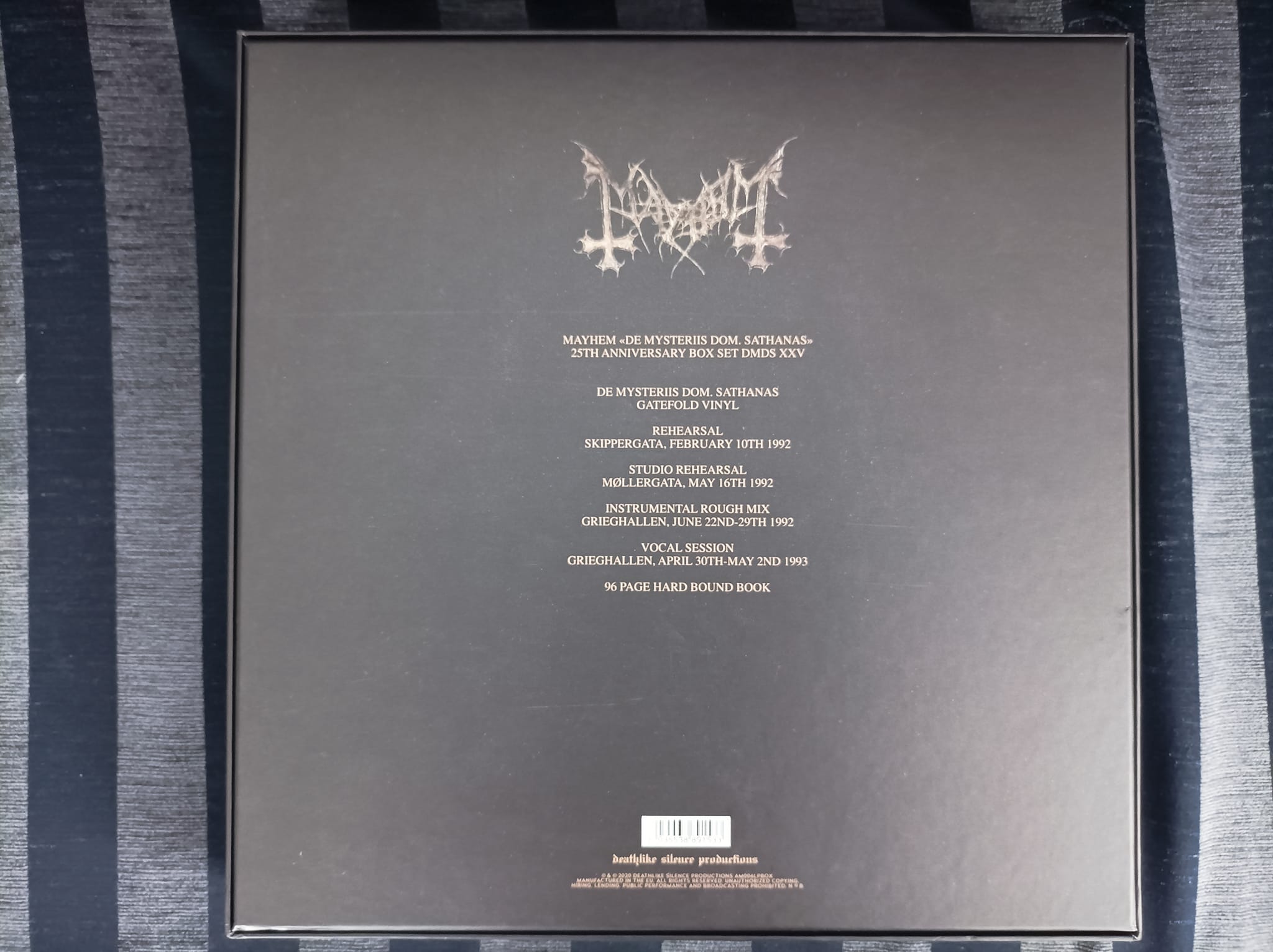 Mayhem's De Mysteriis Dom Sathanas 4xLP box set