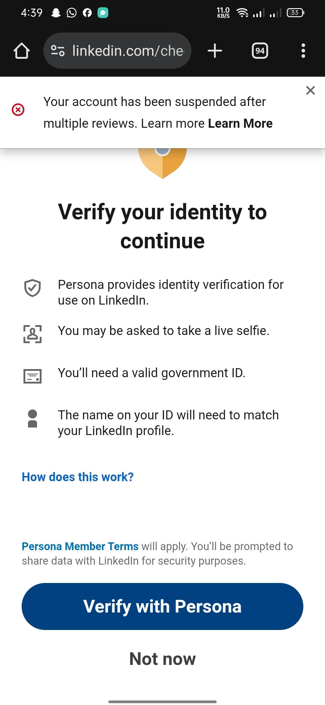 Banned by LinkedIn - NOT Officially Connected to LinkedIn. | Hello ...
