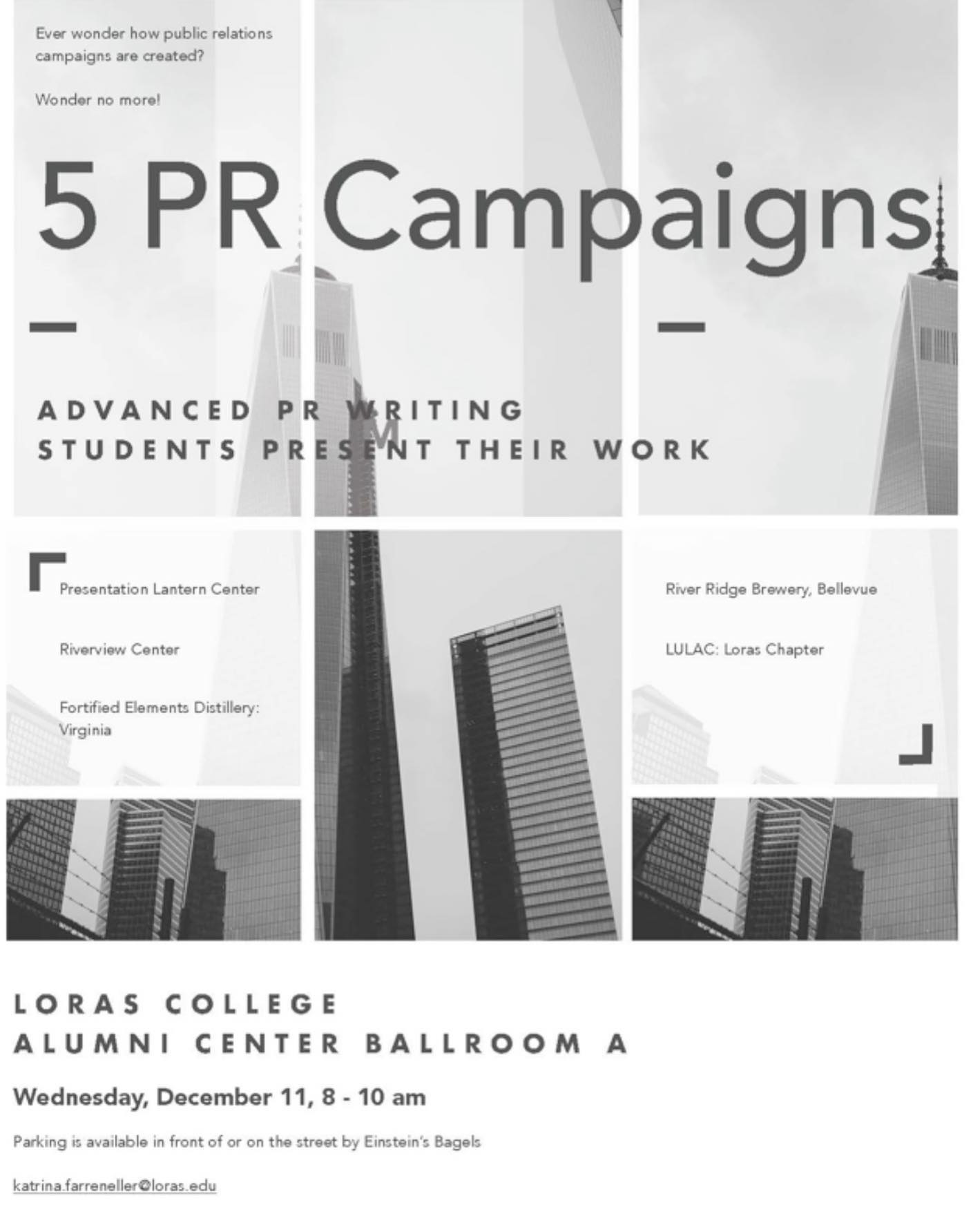 Loras College PR Club | Dubuque IA