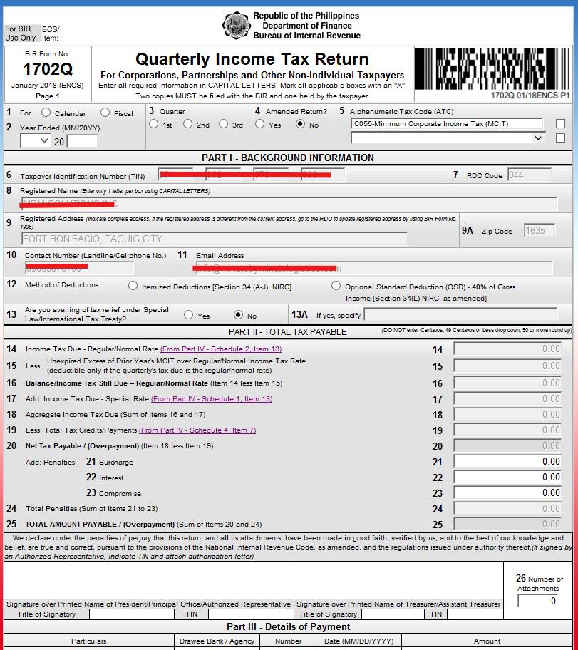 BIR Tax Updates, Tax Problems & Business Concerns | anyone can help me ...