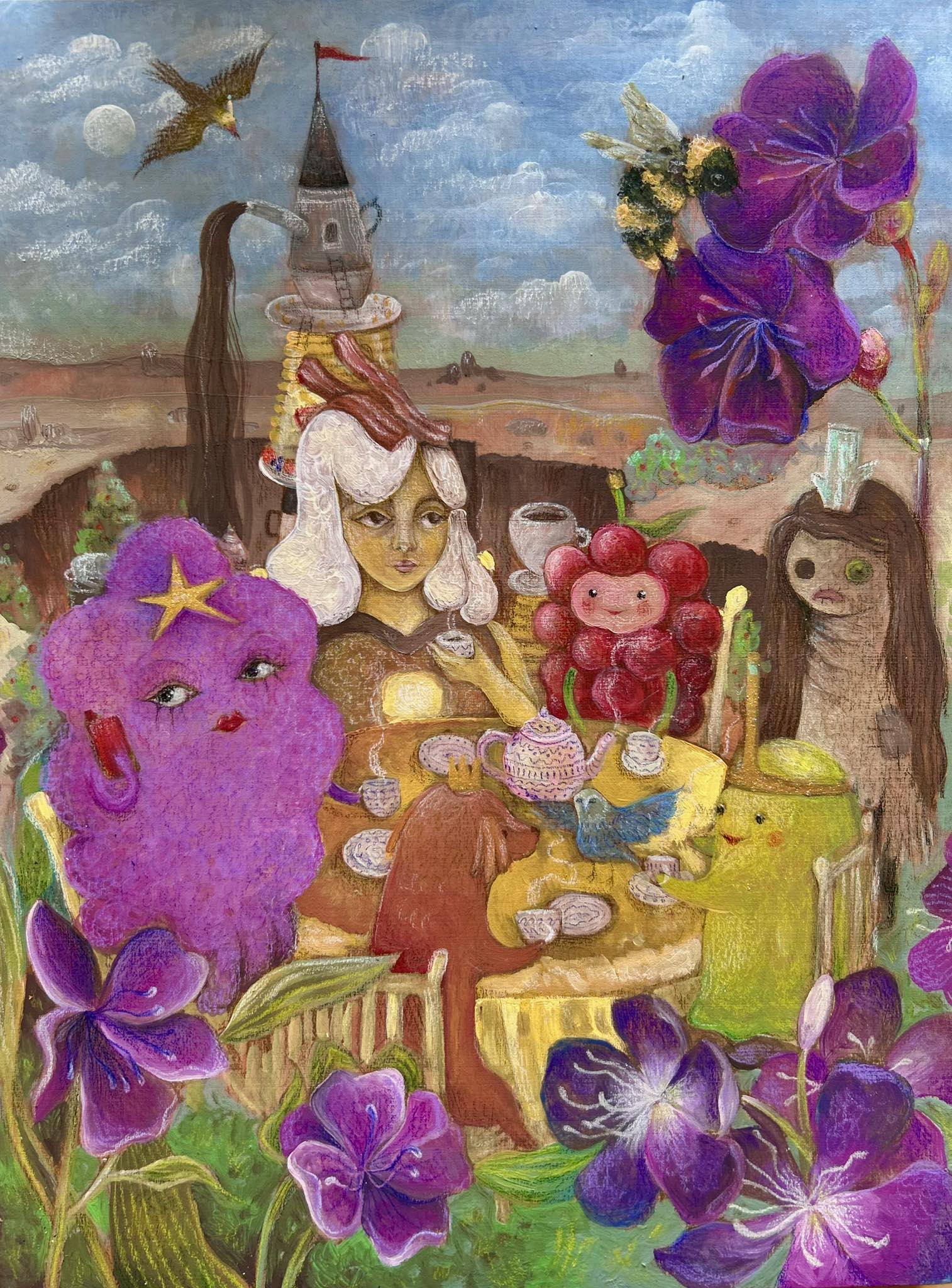 Adventure time series painting