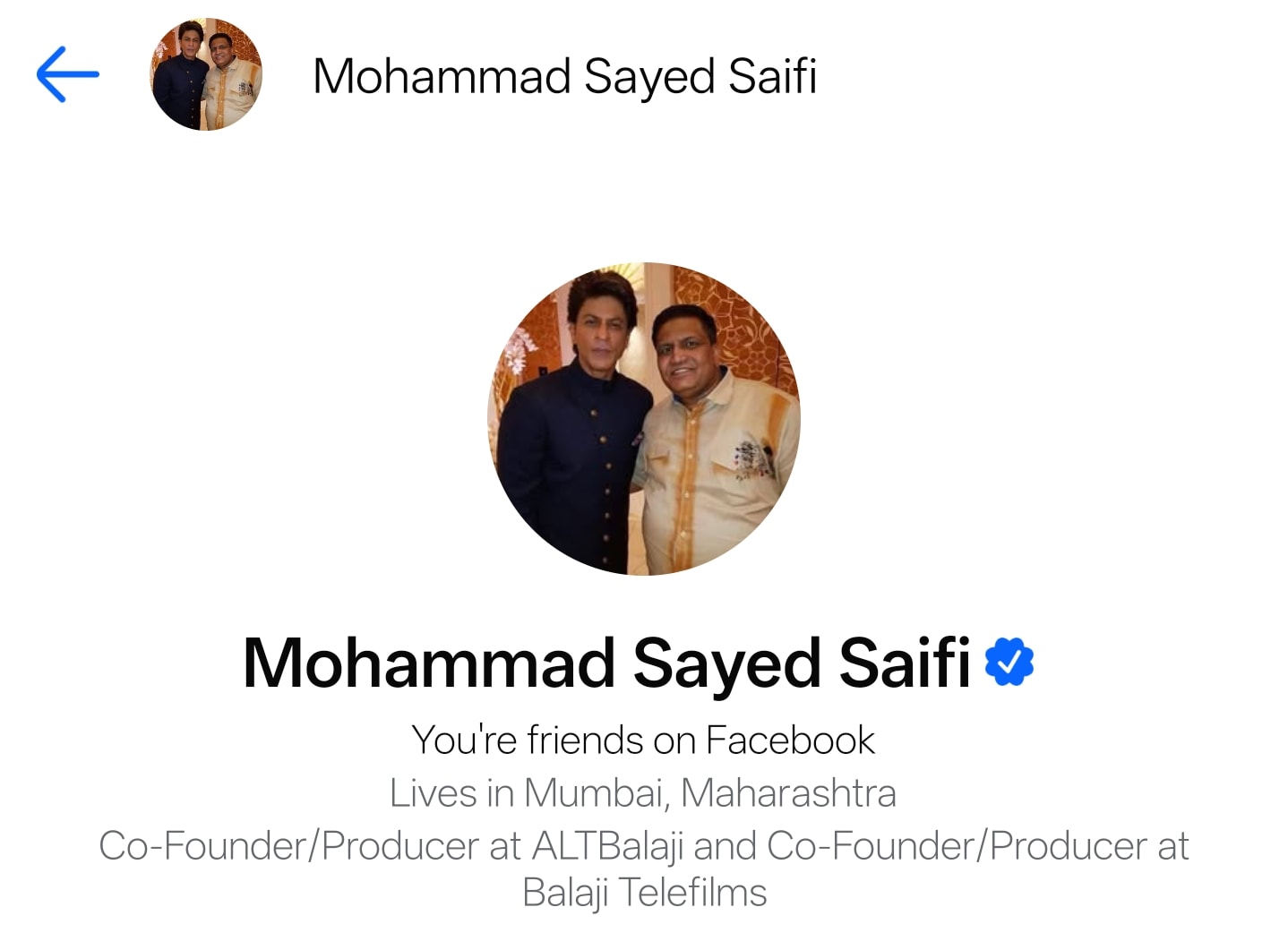 Sasmit - This profile is fraudulent, masquerading as the co founder of ...