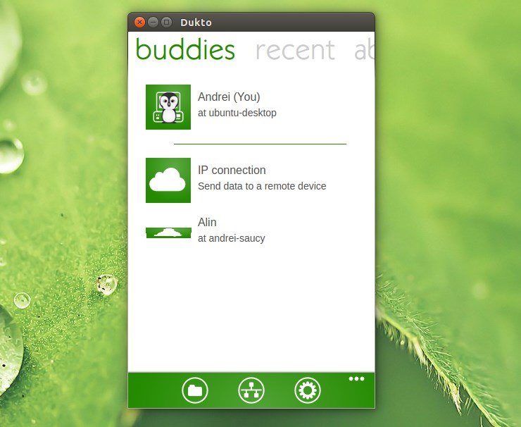 FileEagle.com - Dukto is an easy file transfer tool...