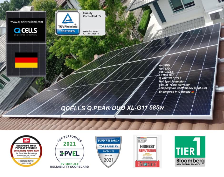 QCELLS 585w และ 455 w... - Qcells Thailand Partners | Facebook