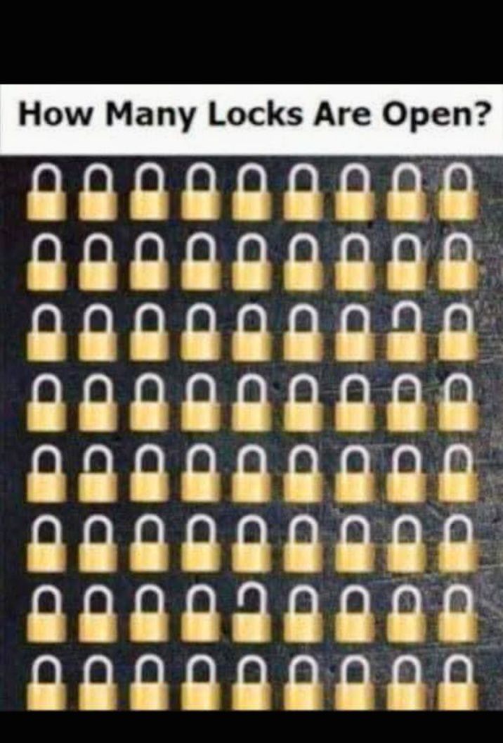 Laughter is the best medicine | How many locks are open | Facebook