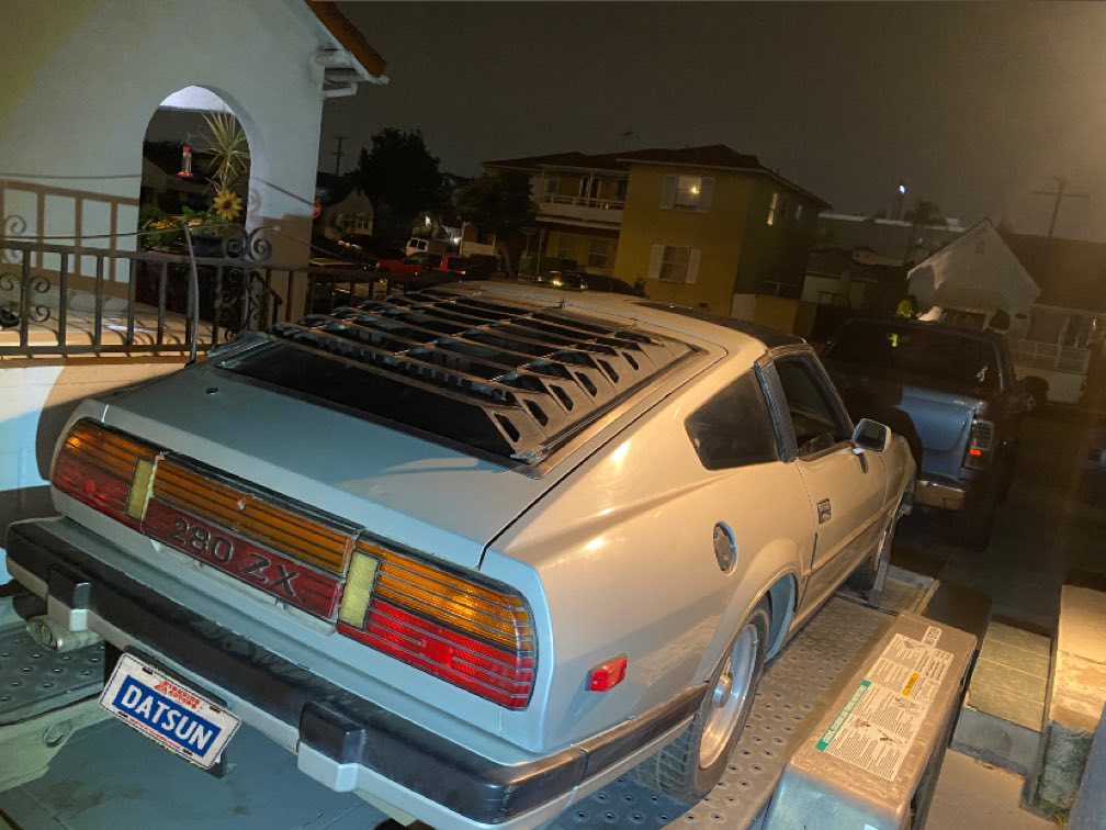 Up Thanks to Lonnie for bringing us his 280zx he bought new back it