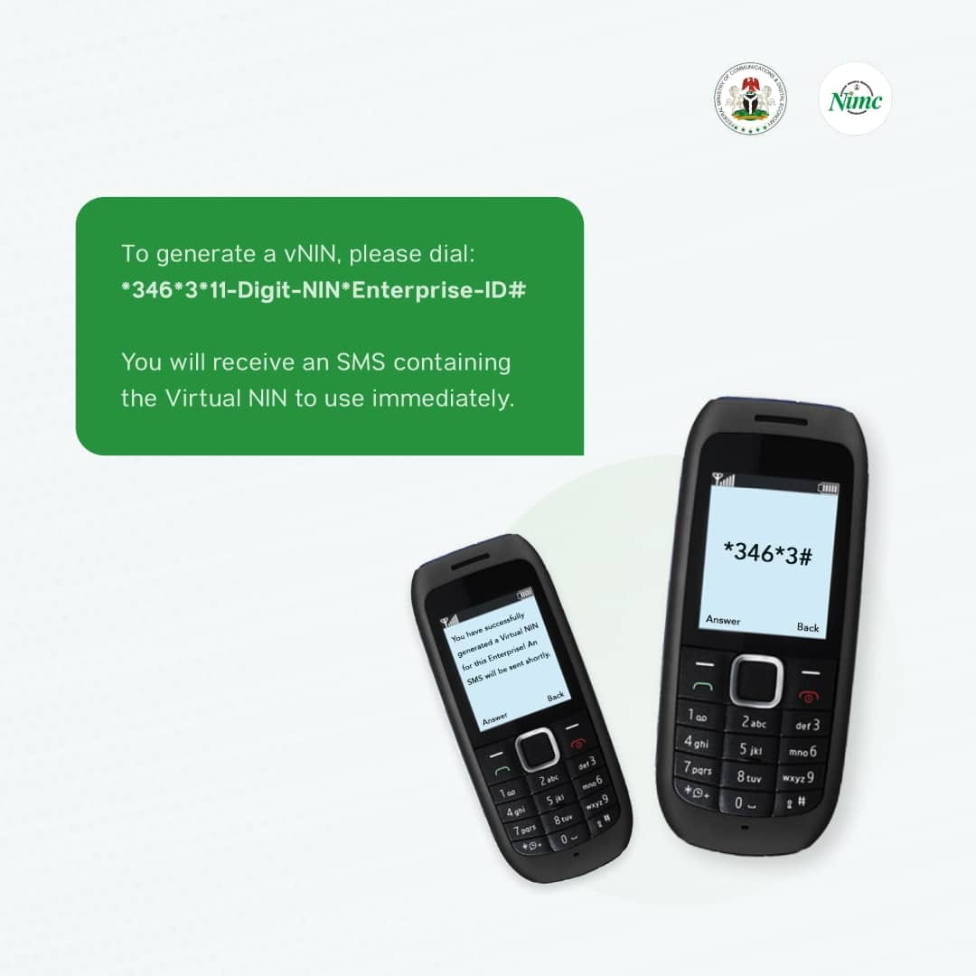 NIMC - Verifying Your NIN Just Made Easier Through The. | Facebook
