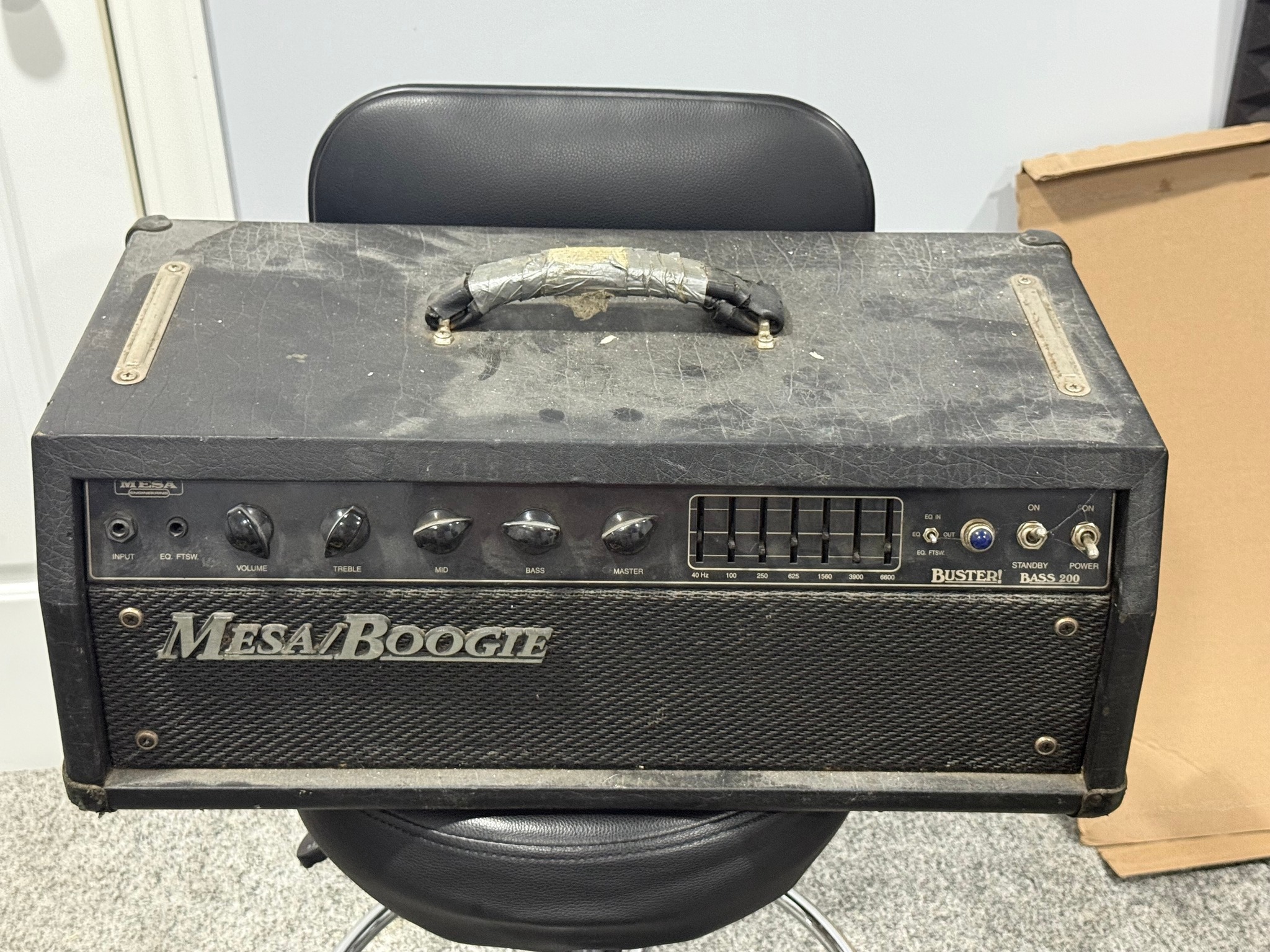 Repairing a Mesa/Boogie Buster bass amp