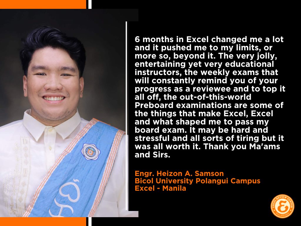 Congratulations to our new... - Excel Review Center