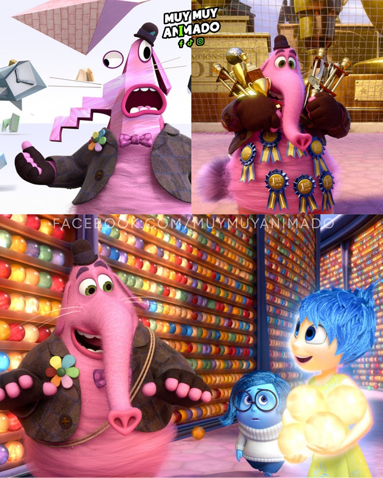 Muy - ¡DATO MUY ANIMADO! Bing Bong, el amigo imaginario de Riley en la ...
