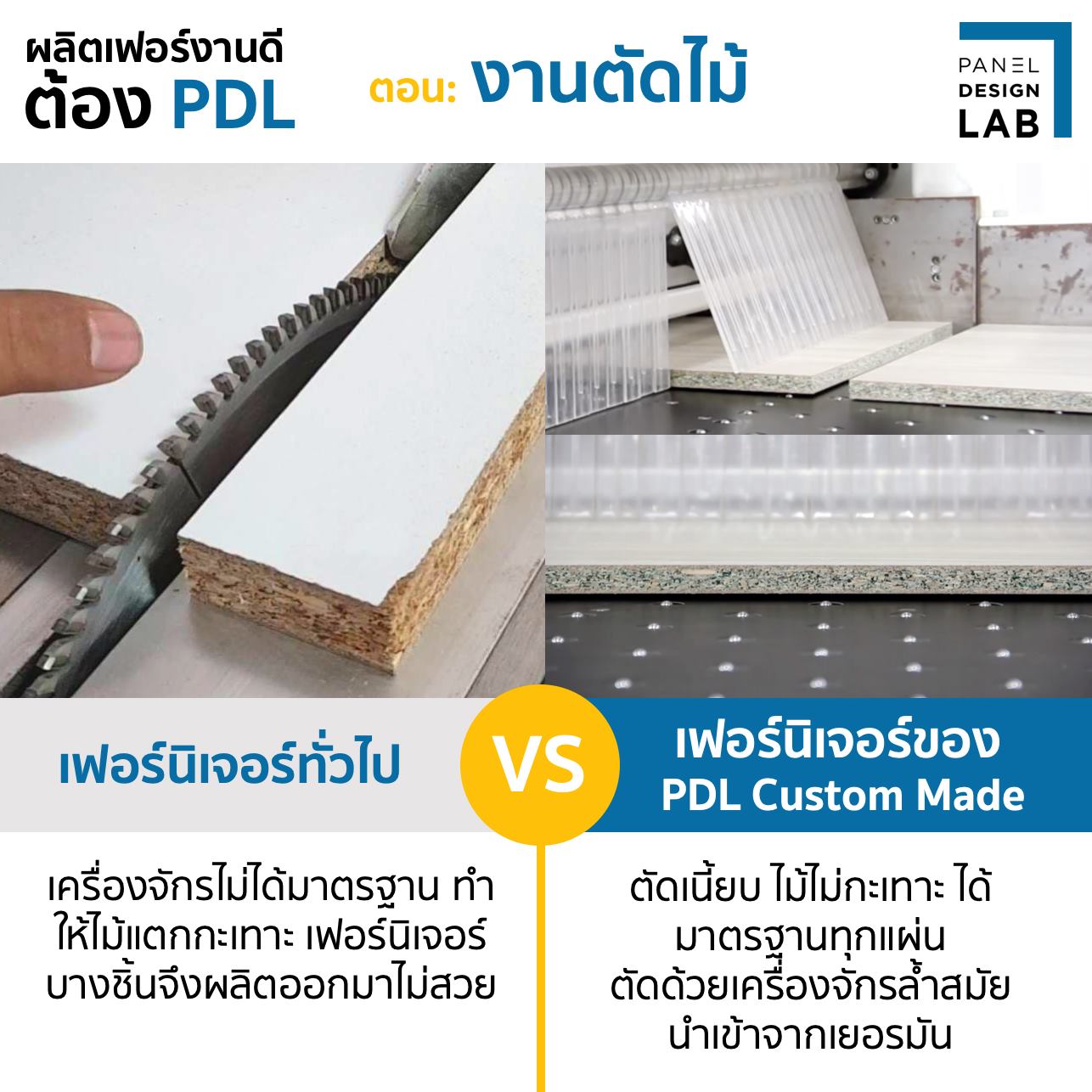 #ผลิตเฟอร์งานดีต้องPDL... - Panel Design Lab