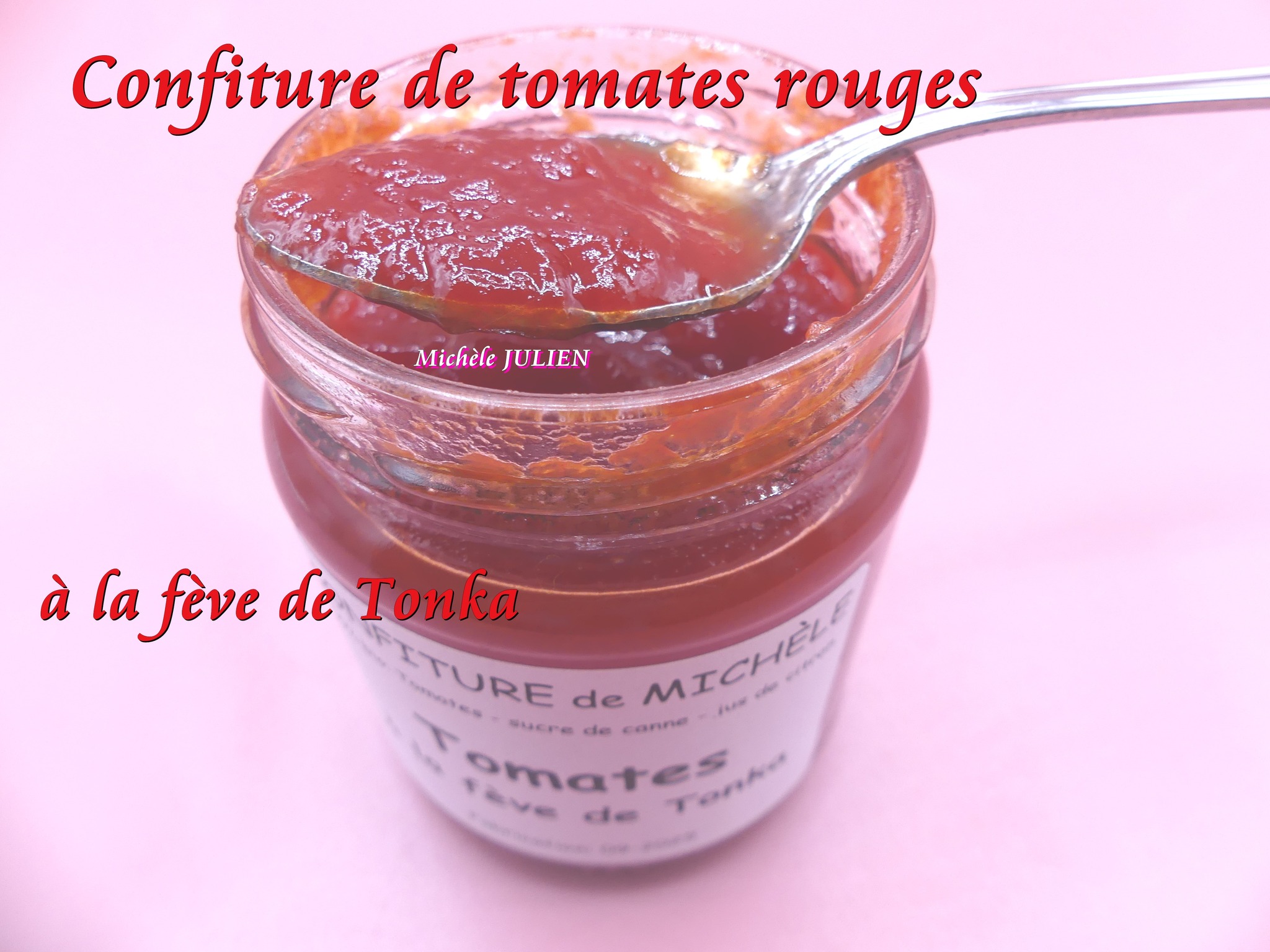 Ancienne grande louche en cuivre avec manche en fonte