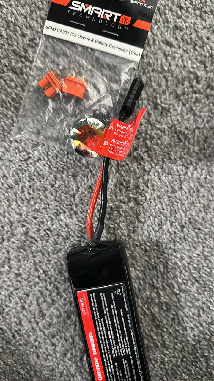 RCP TRX To IC5/EC5 No-Wire Adapter – 1:4 To 1:10 Scale RC, No Wire