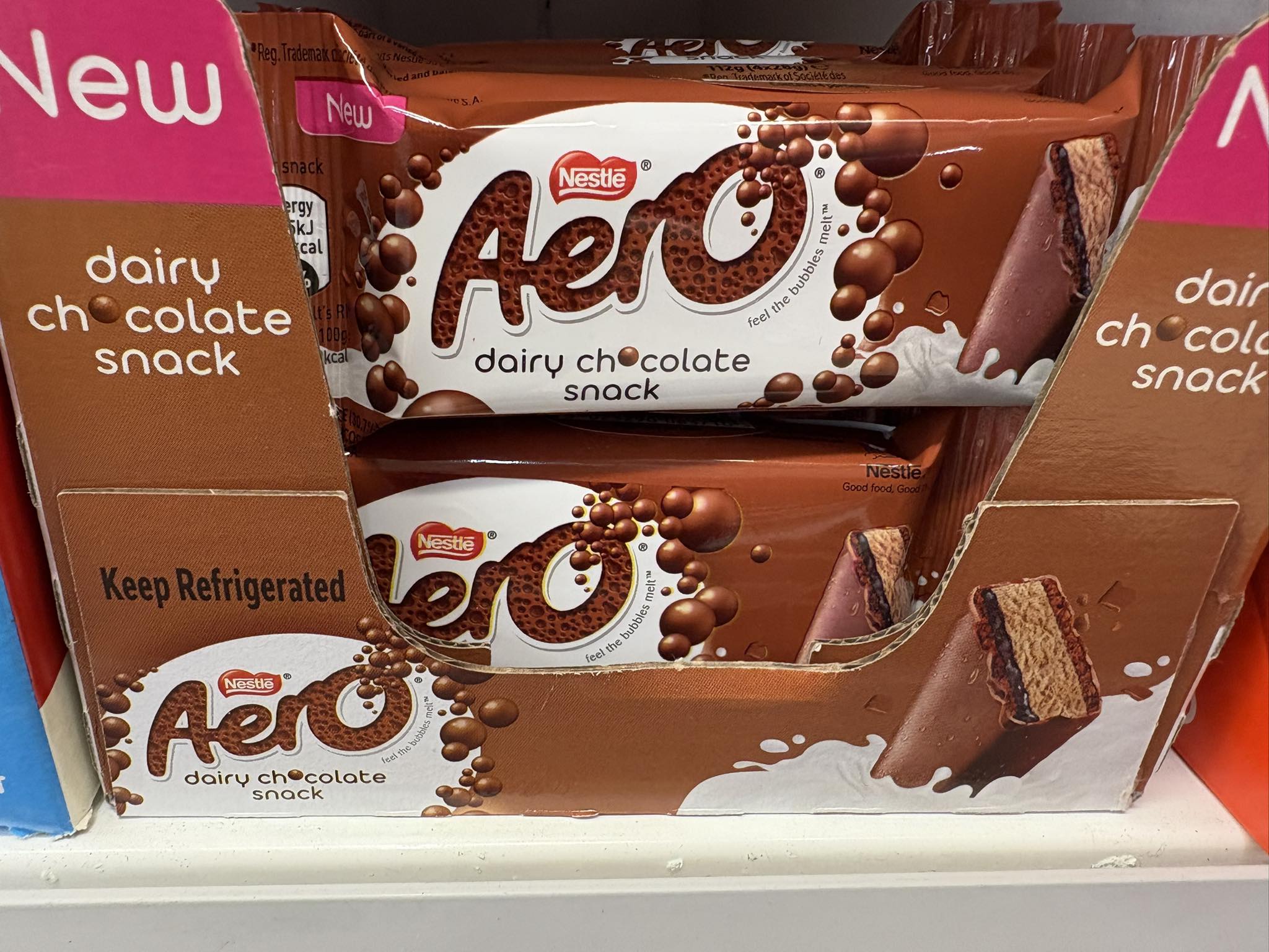 Food Finds UK Official | Aeeo milk slices spotted in Sainsbury’s today ...