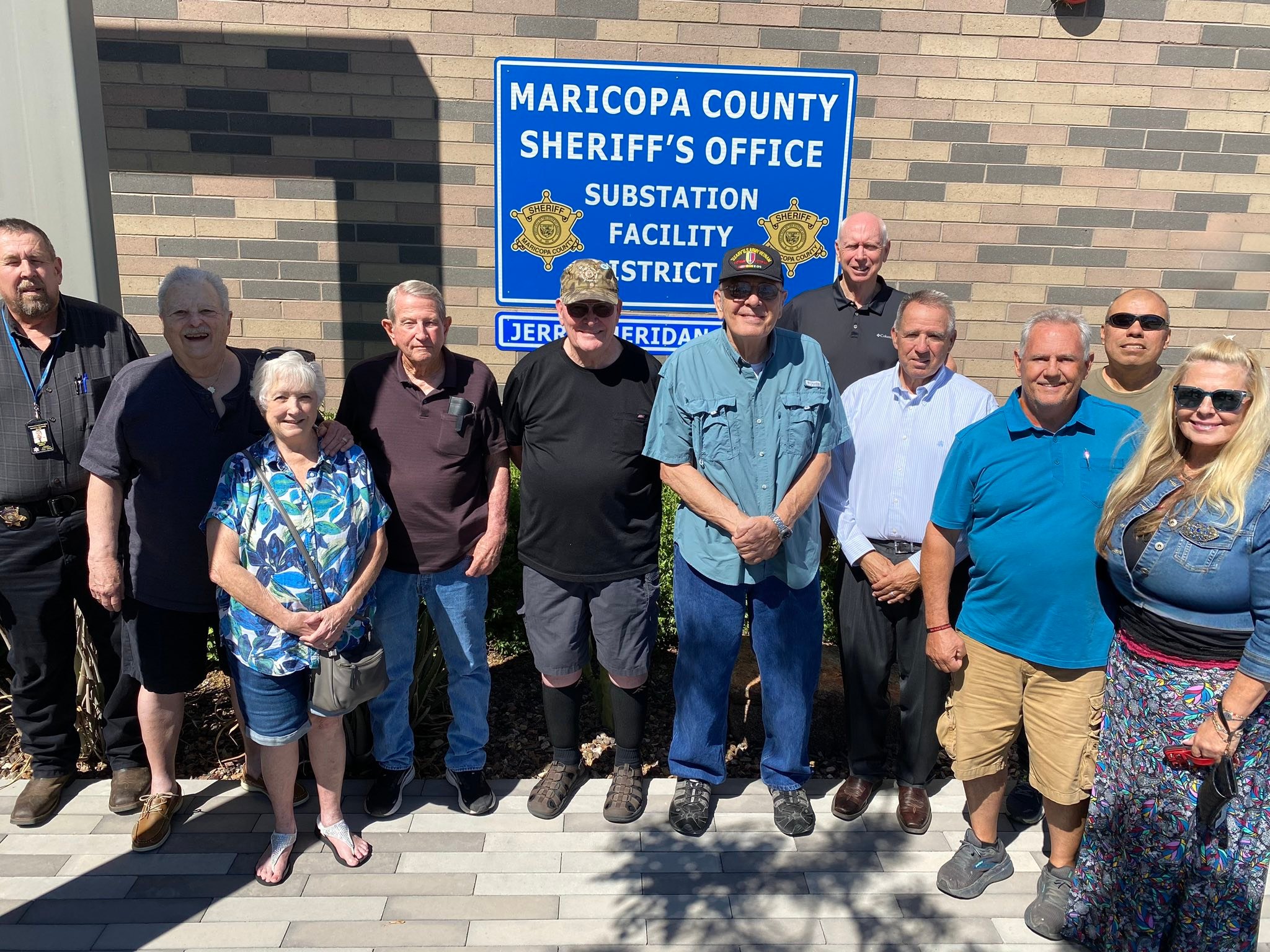 MCSO retirees and spouses touring... - Laura Johnson Riddle | Facebook