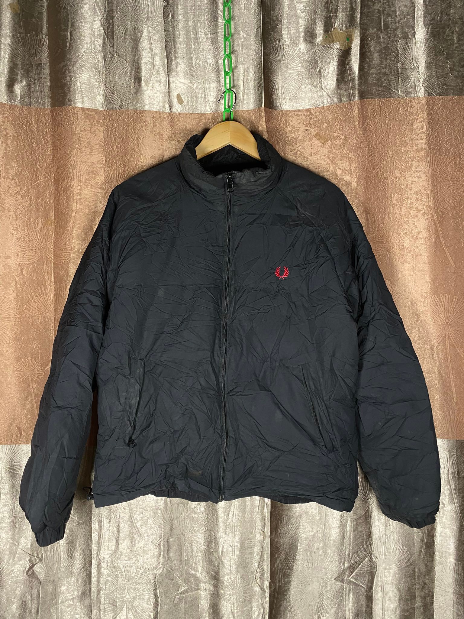 Fred Perry Reversible Puffer Jacket Good condition Pm for issue 