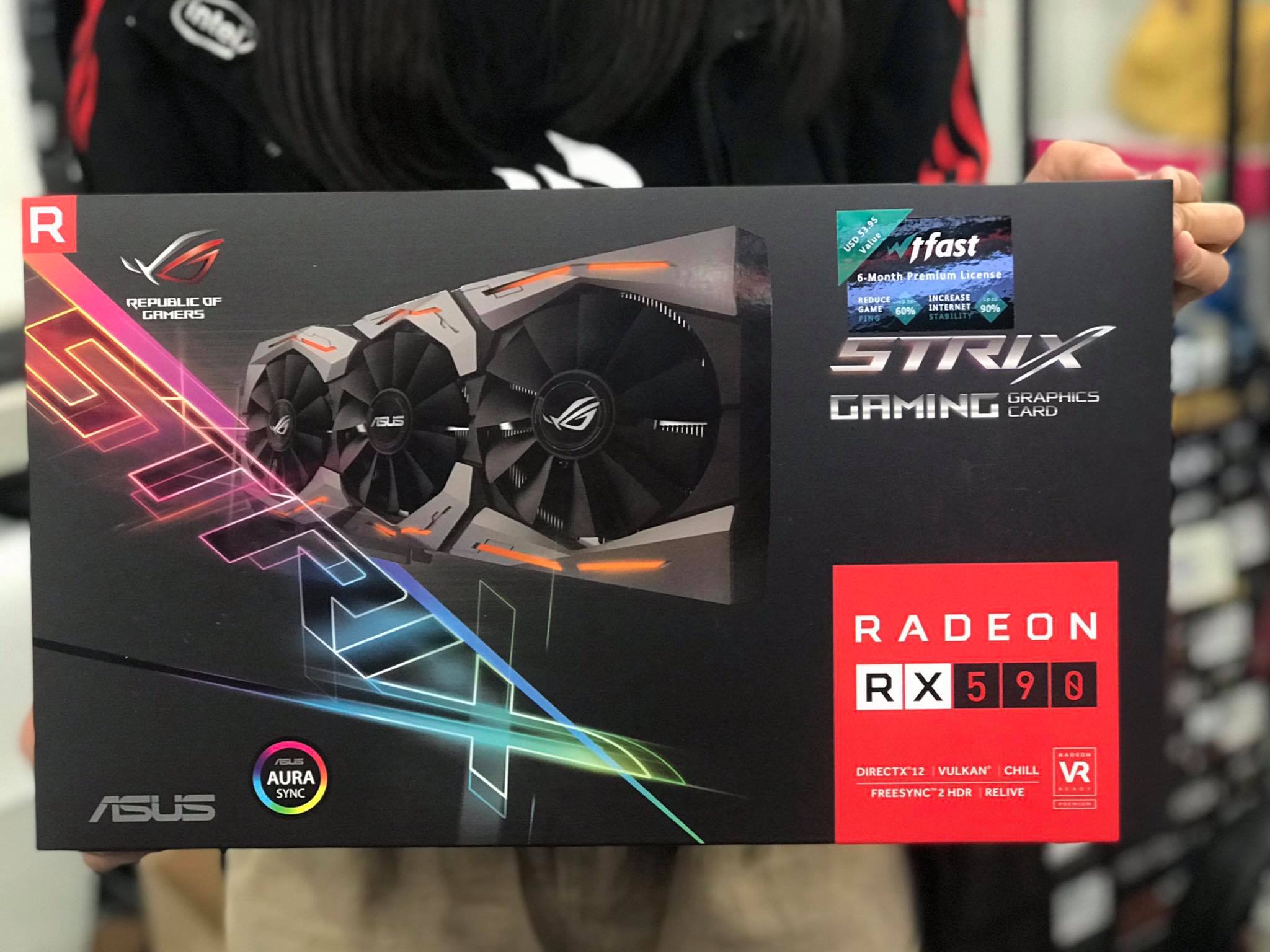 ASUS ROG STRIX RX590 8G GDDR5... - Autonet Zeer Rangsit