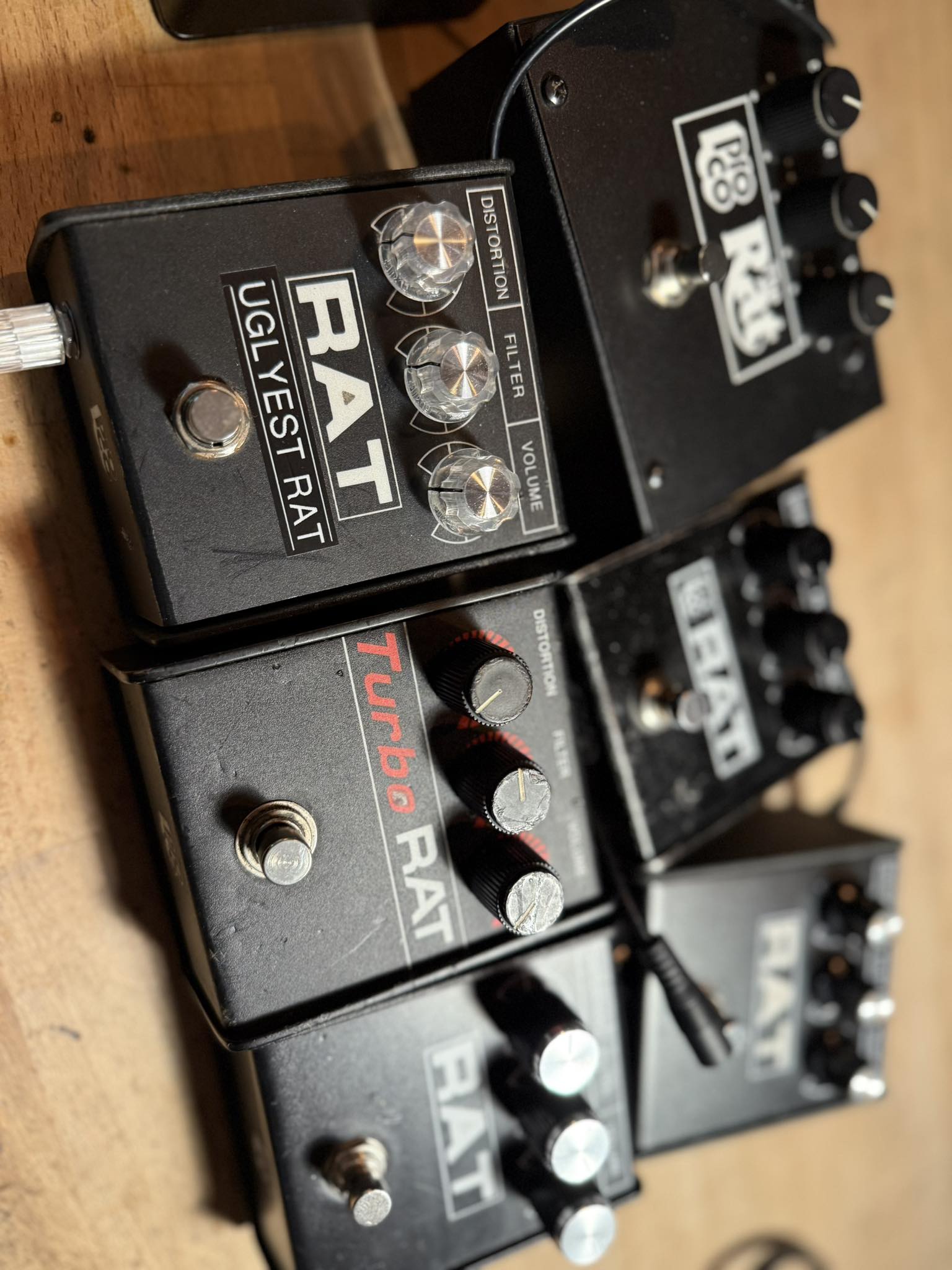 Adding 1998 Big Box Reissue and 1990 Rat 2 to Proco Rat collection