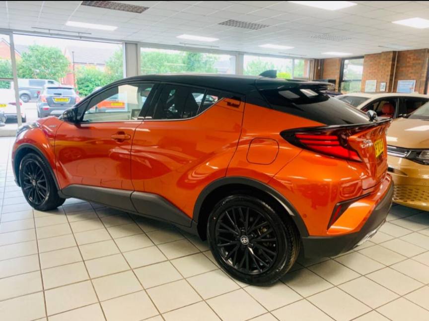 Owning the block. #ToyotaCHR #LetsGoPlaces