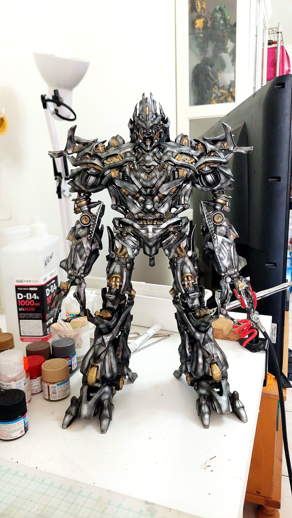 Custom repaint of LS06 Tank Mega Commander Megatron