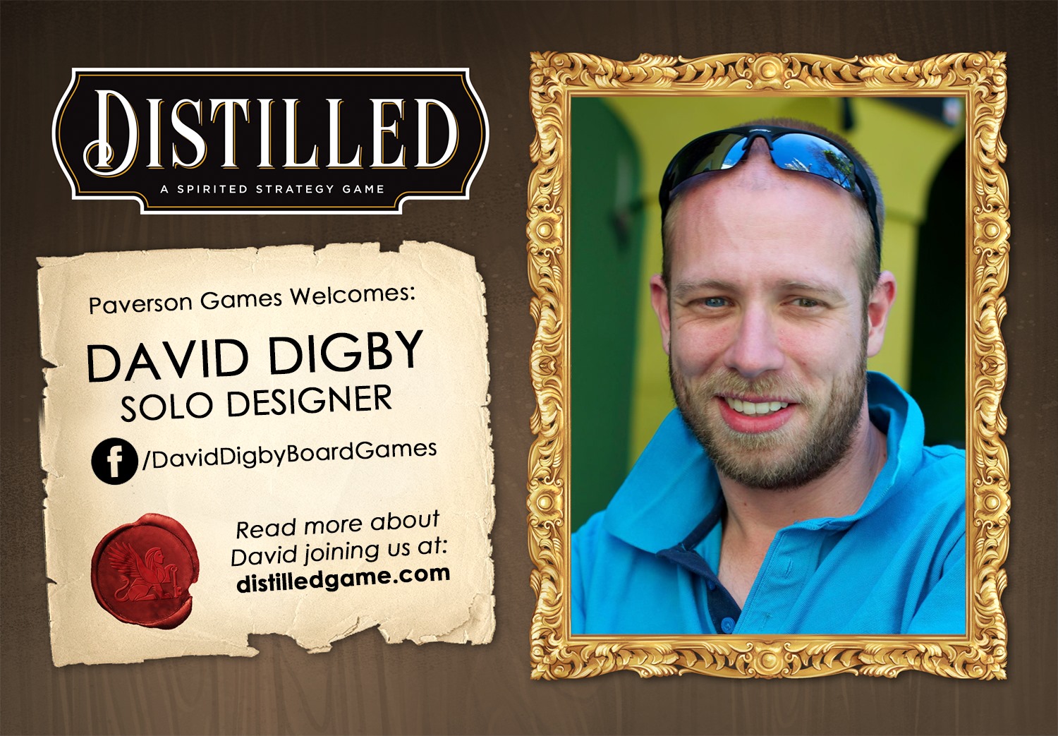 Paverson - We're excited to welcome David Digby Board Games to the team ...