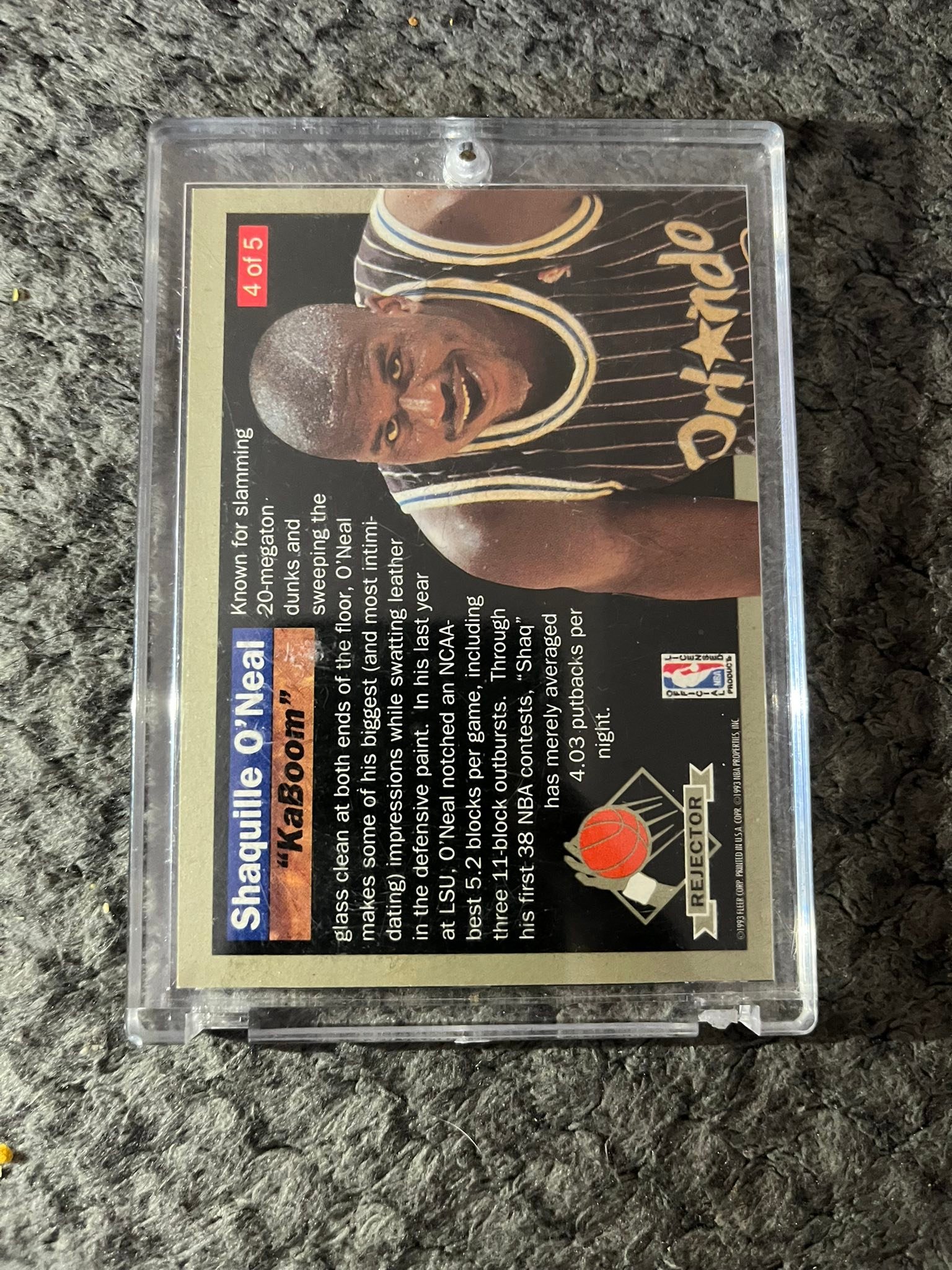 The significance of Shaquille O