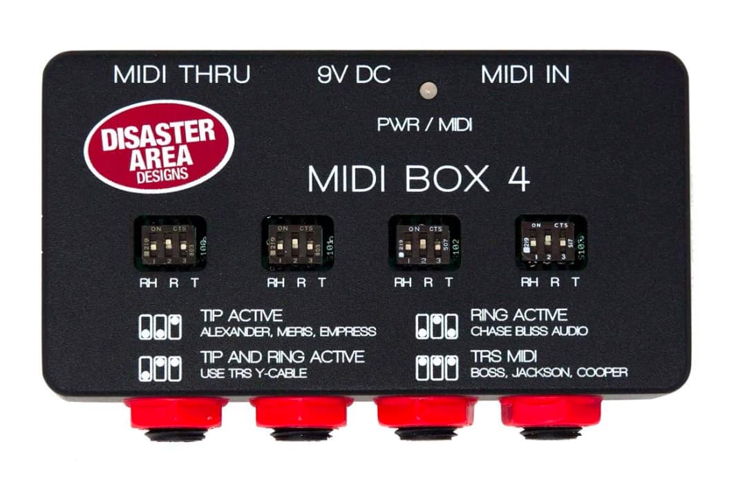 Midibox recommendations for 4 Chase Bliss pedals