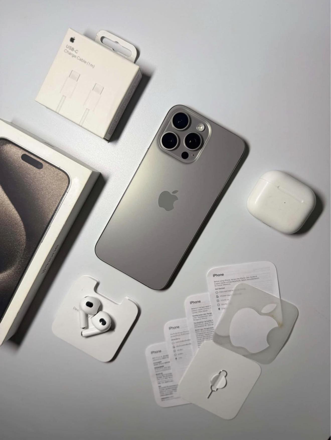 ? iPhone 15 Pro Max | 256GB – Natural Titanium Quick Details 