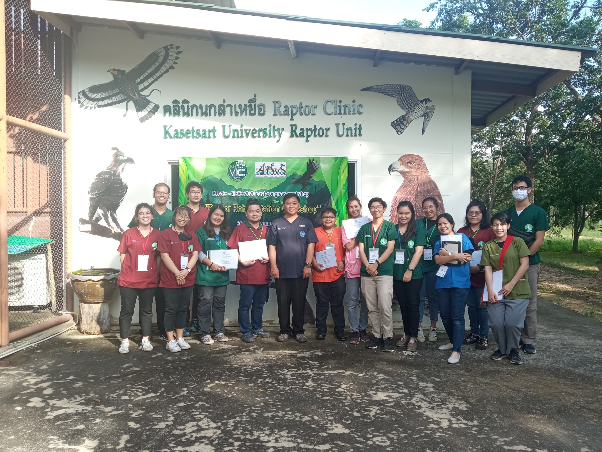 #พบกันใหม่ 2564 #RaptorRehab รุ่นที่ 1 เพื่อเพิ่มศักยภาพช่วยเหลือนกนัก ...