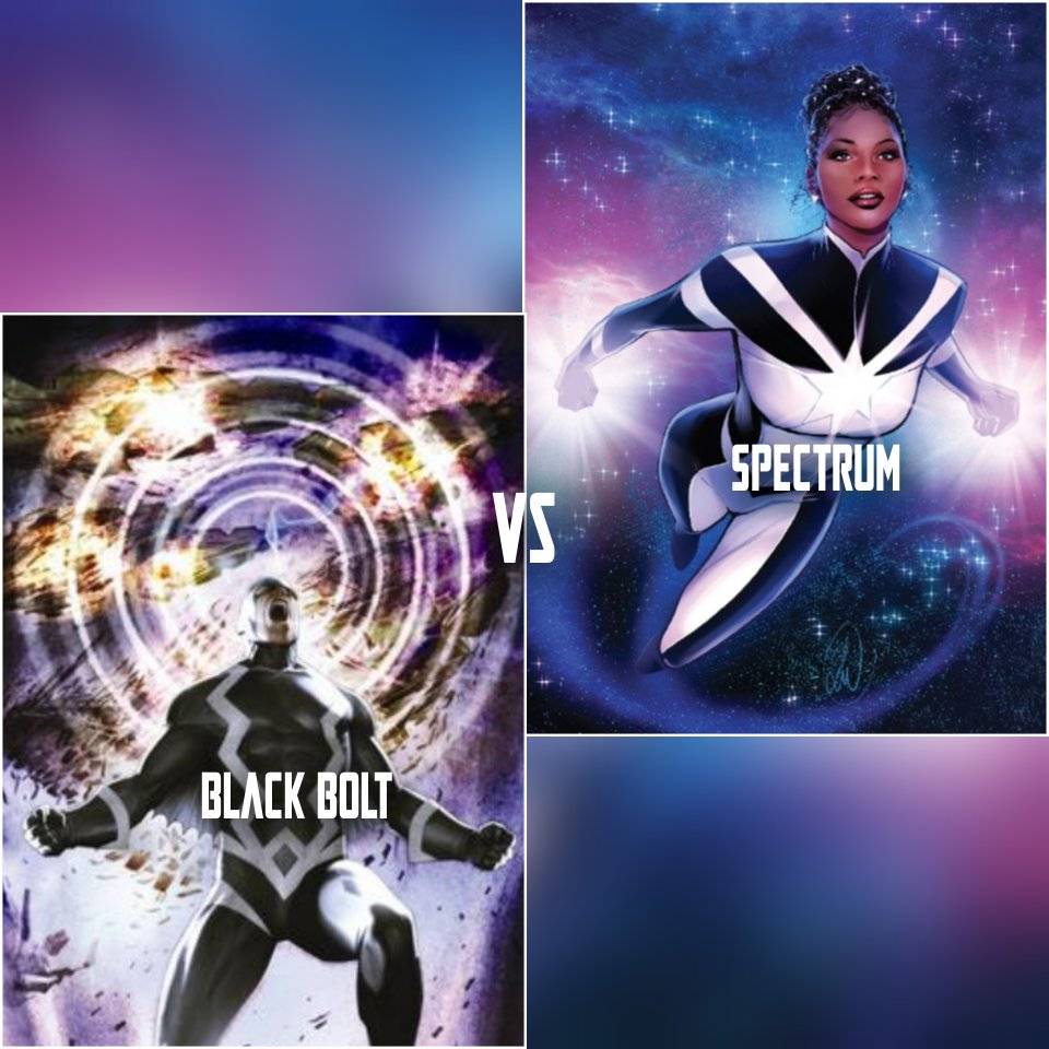 Comics and Superhero related. | Black Bolt Vs Wonder Woman Random ...