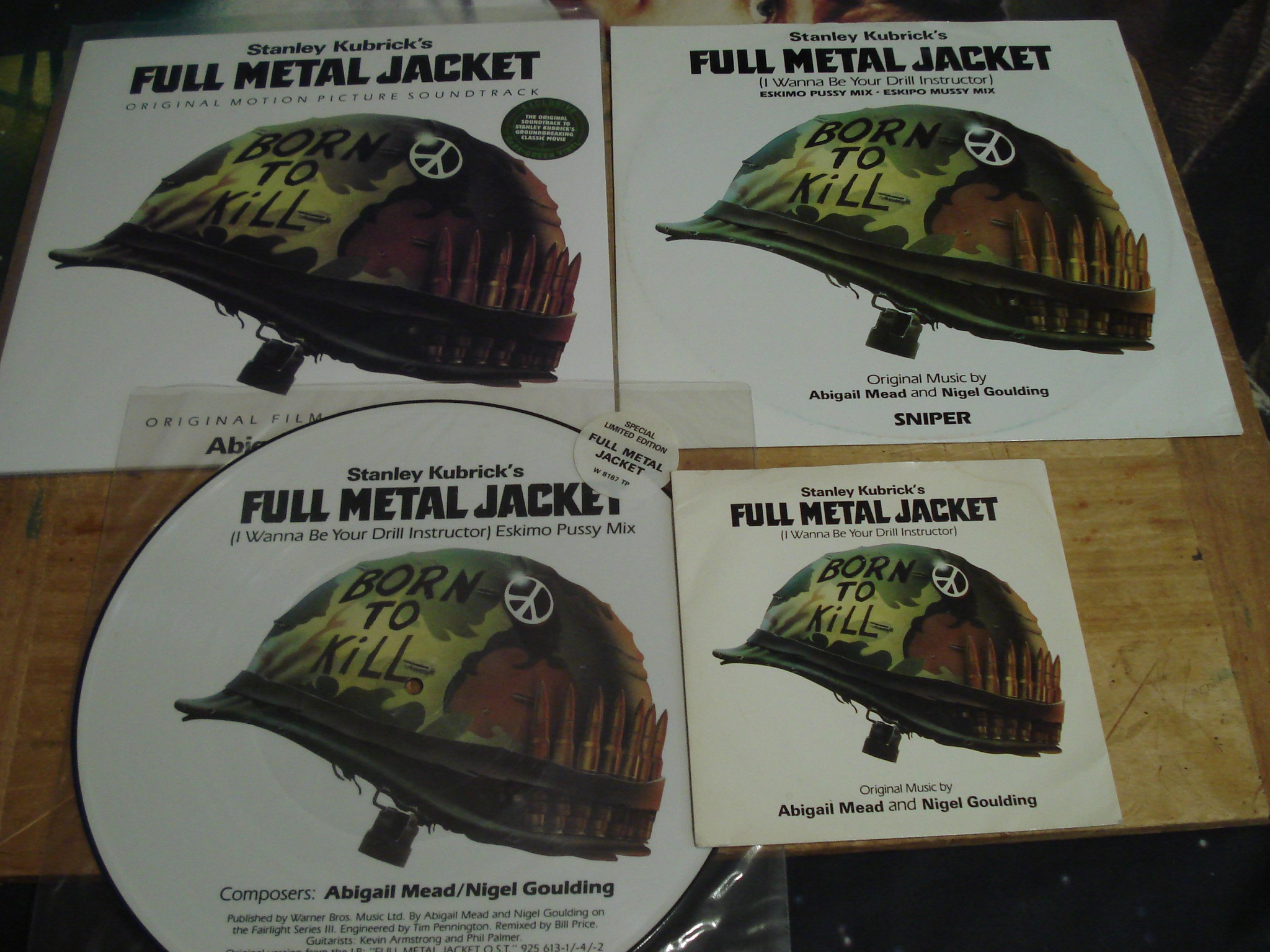 Full metal jacket vinyl for sale