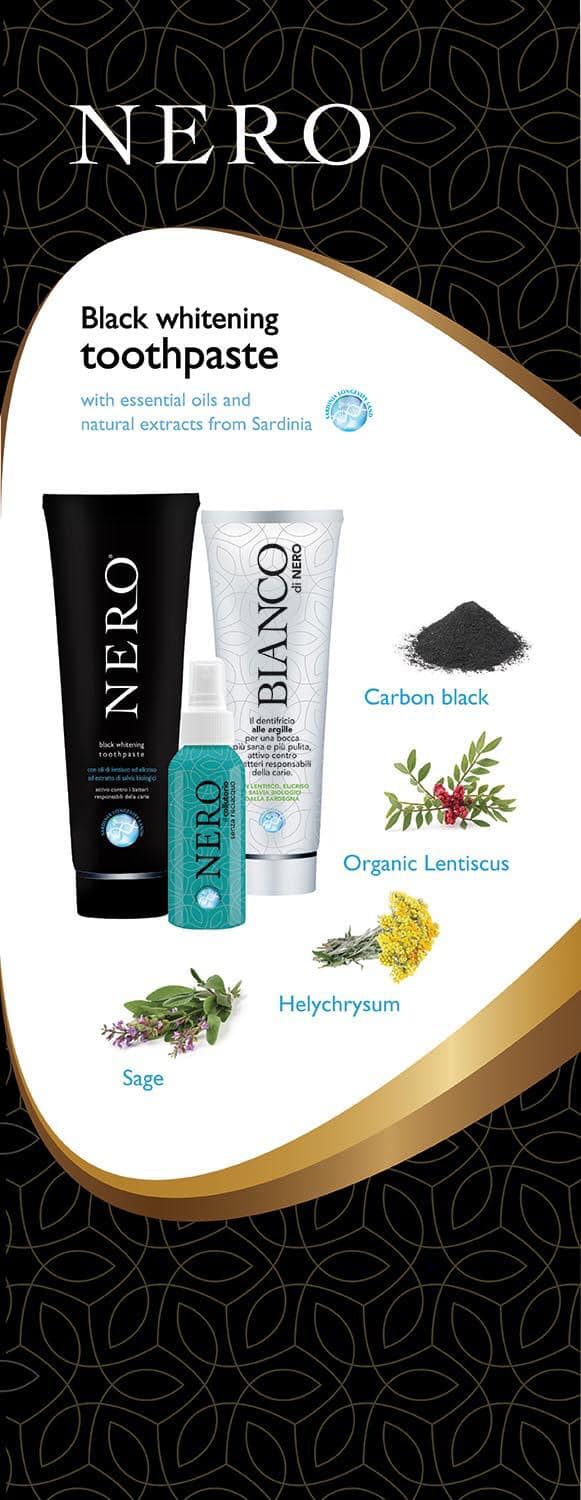 NERO black whitening toothpaste | Nuoro