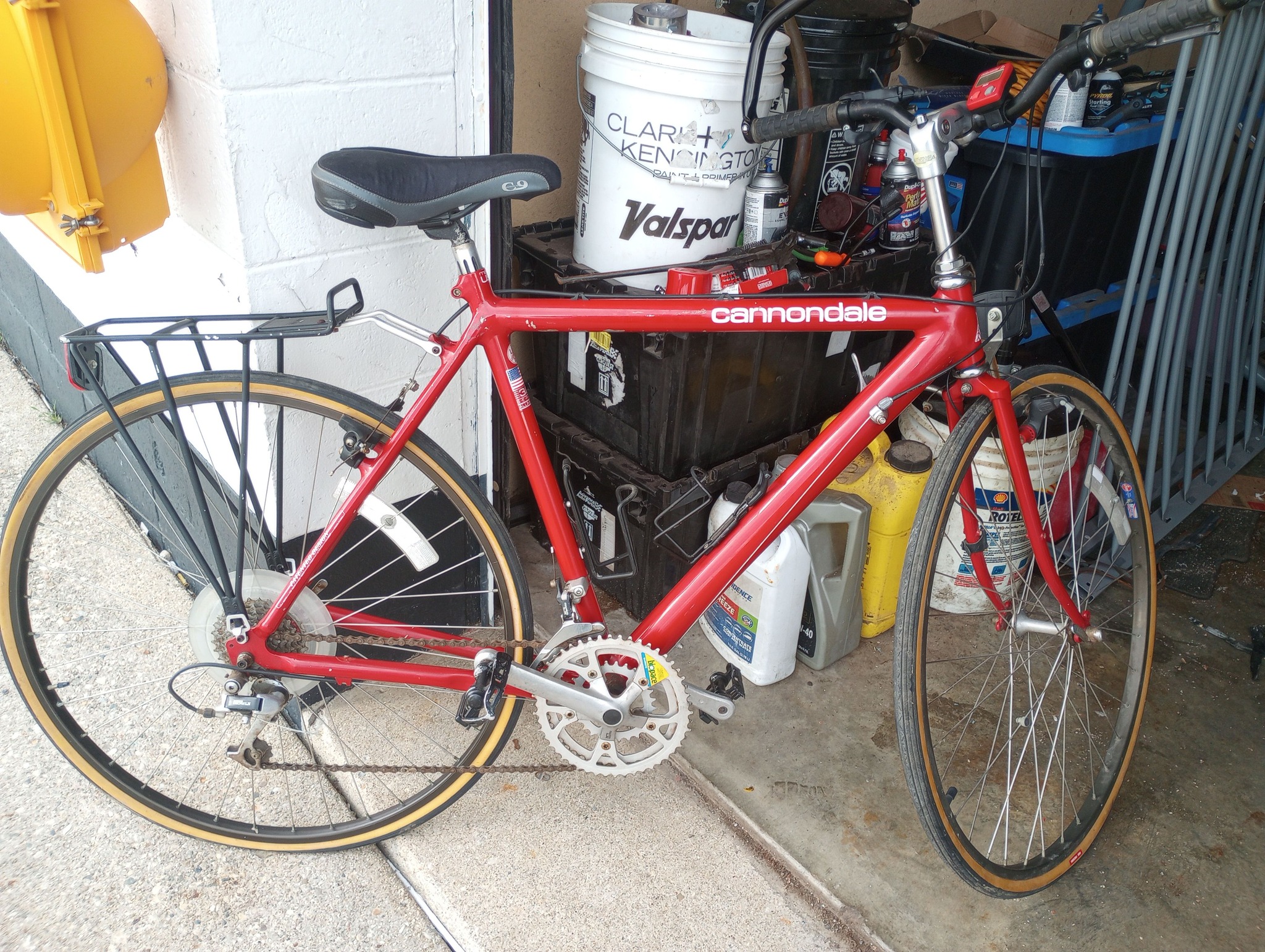 Just picked up this old 1990 Cannondale ST600.