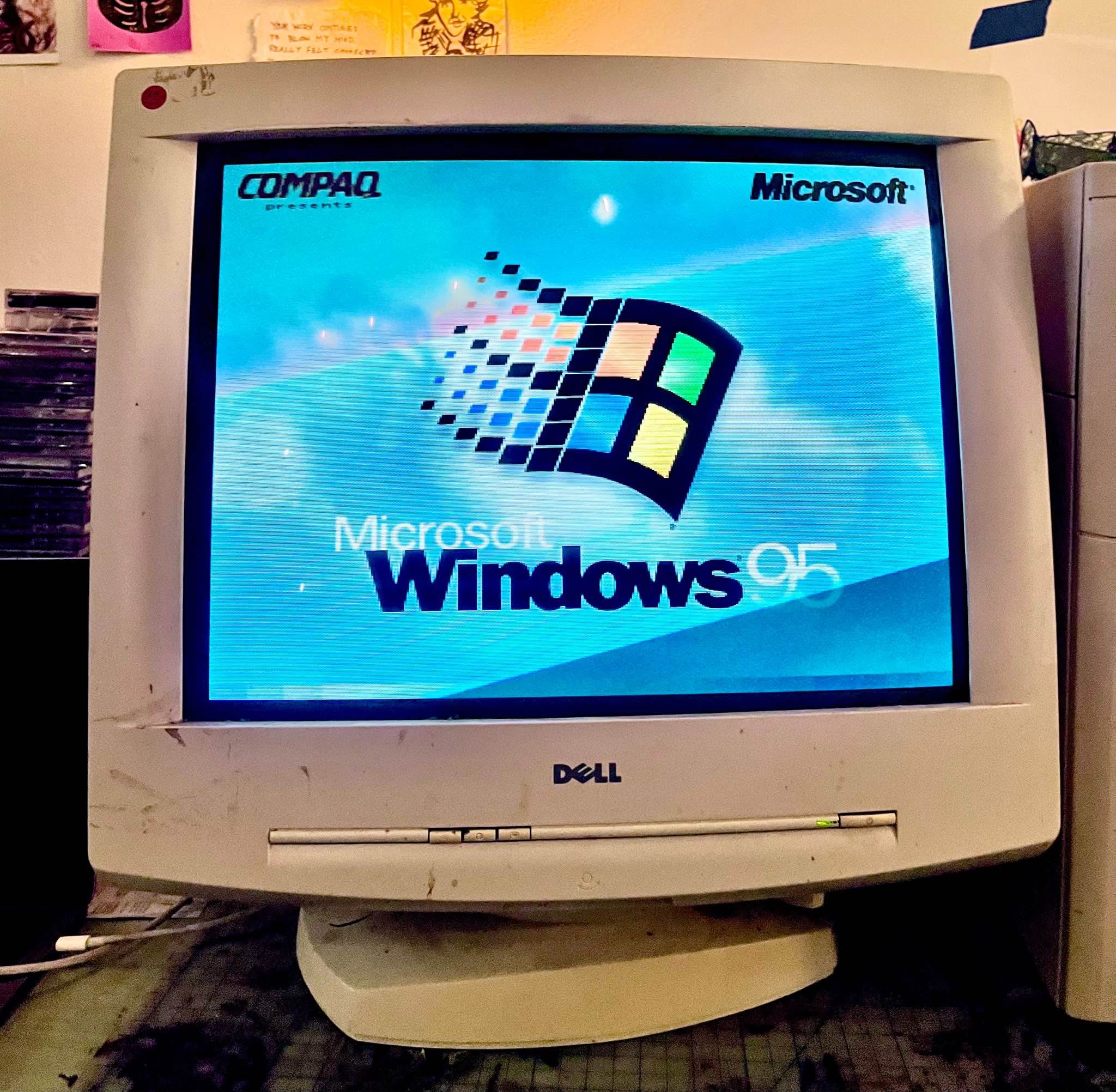 Compaq Presario 9546 Windows 95 Retro PC - Desktop Computers ...