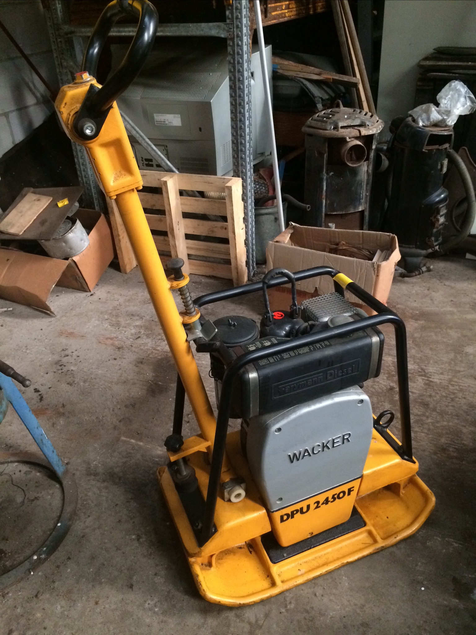 Wacker DPU 2450F z.g.a.n. trilplaat