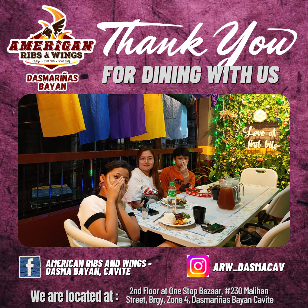 American Ribs & Wings - Dasma Bayan, Cavite | Dasmariñas