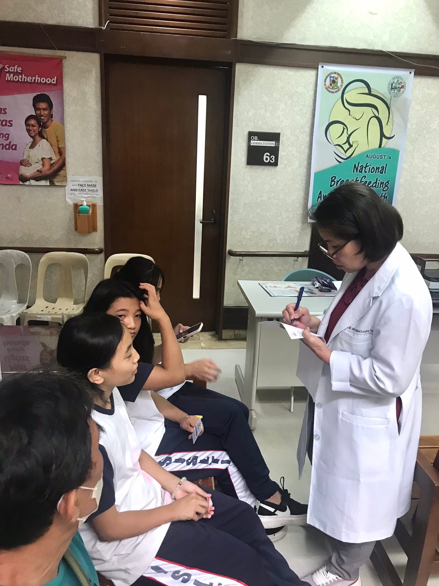 Marilou Aquino - Scene inside Begh opd oct 9,2025... | Facebook