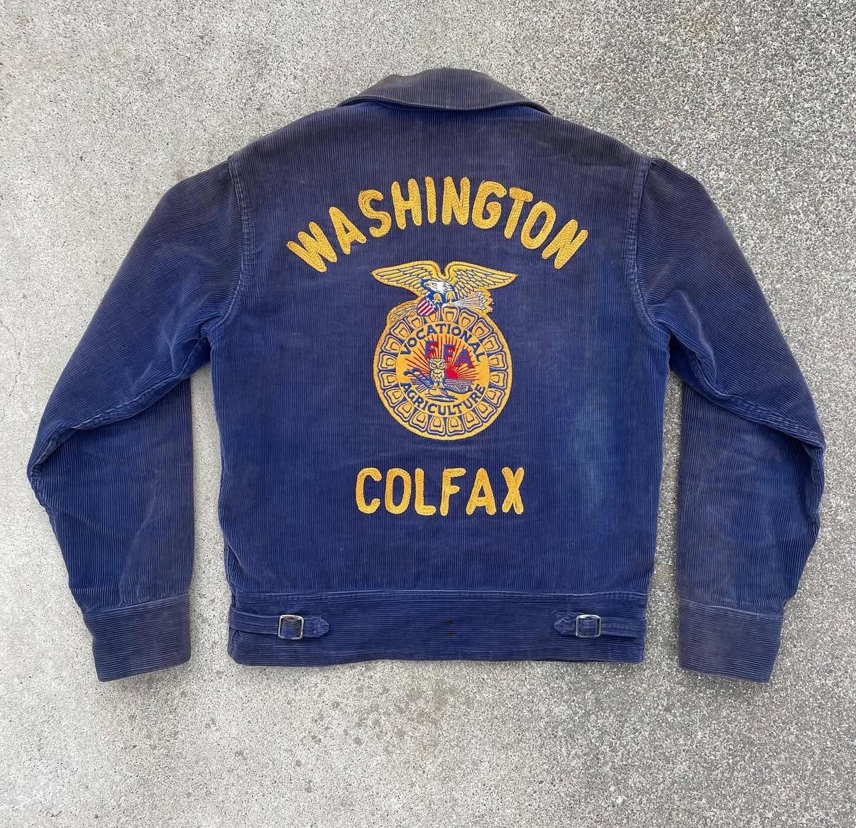 Where to find vintage FFA jackets for collection