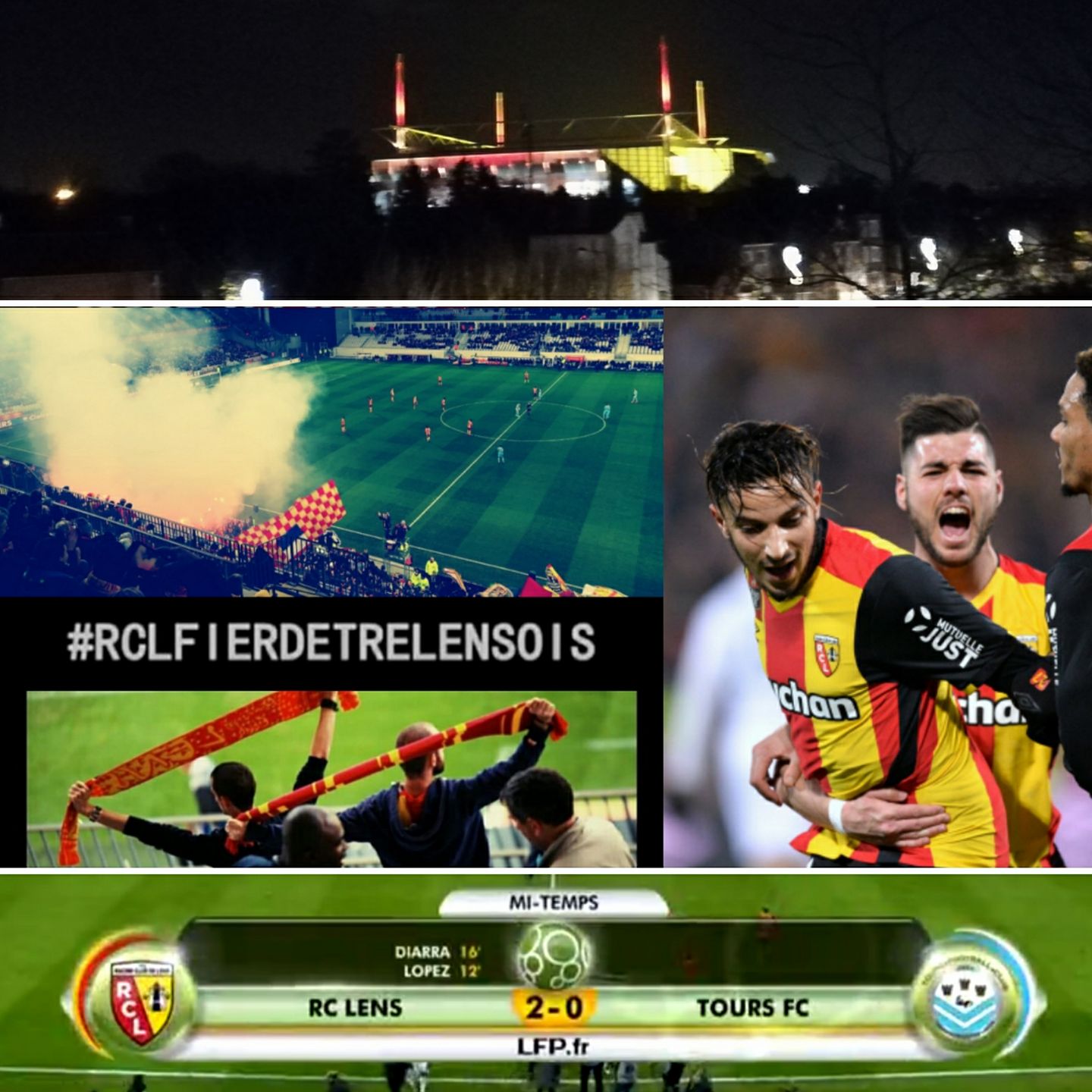 RCL : Fier d'être Lensois - Le Racing club de Lens reçoit le Tours ...