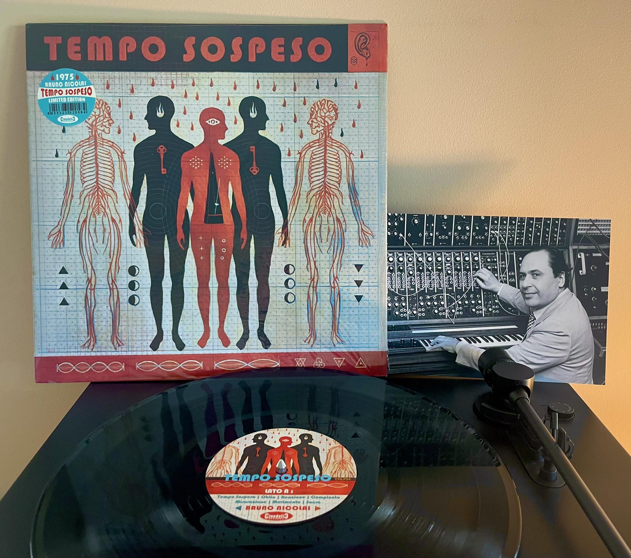Italian library music lp reissue from 1975