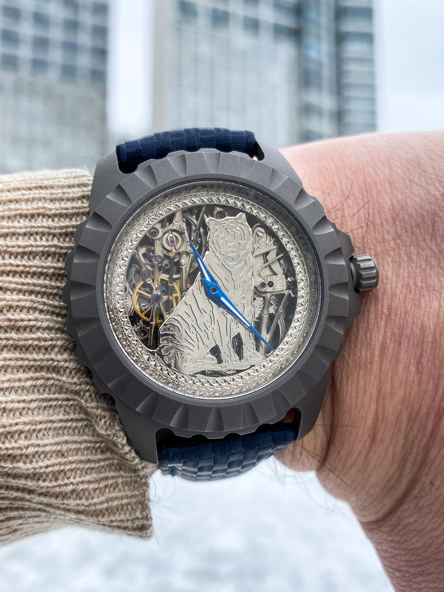 Avid lyfe Timekeeper Revolver & Modfather Cap Titanium