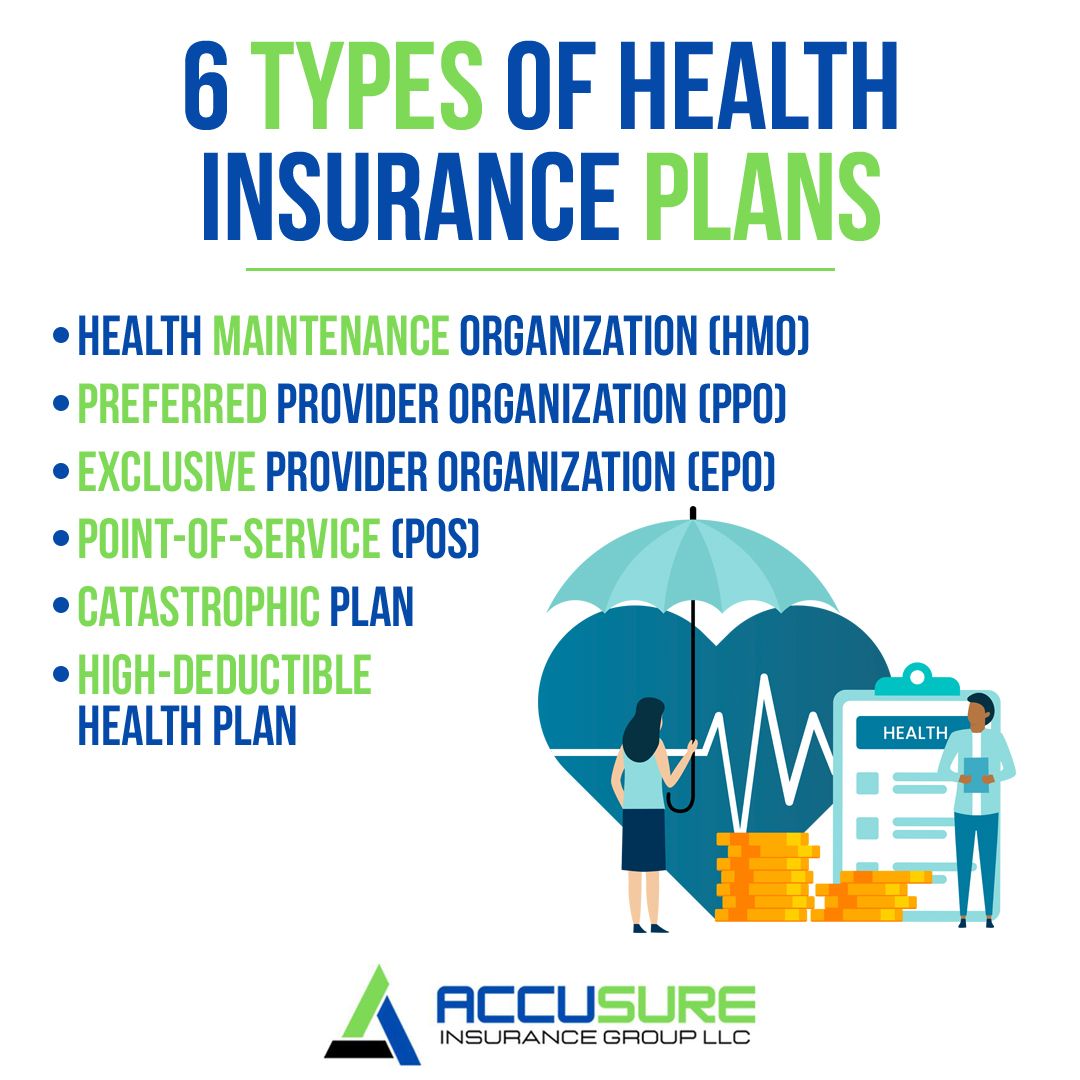Accusure - Learn about the 6 main types of Health Insurance There are ...